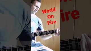 🔥 World On Fire 🔥 Skid Row Bass Cover 🔥#worldonfire #thegangsallhere #skidrow