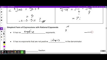 Converting Radical Form to Exponential Form