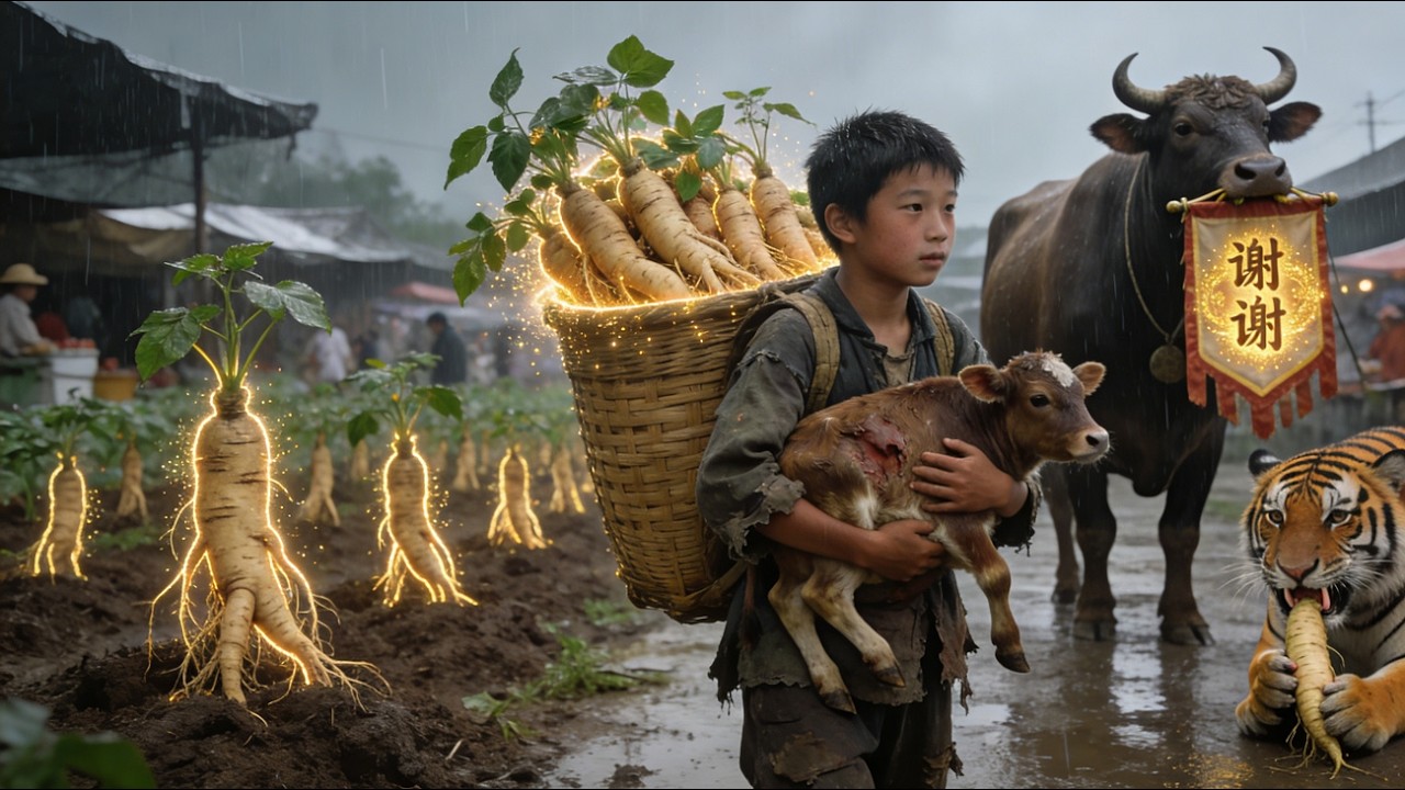 【完結】🔥災荒年小伙子開掛通獸語，寶藏藥材隨手撿帶家庭致富！