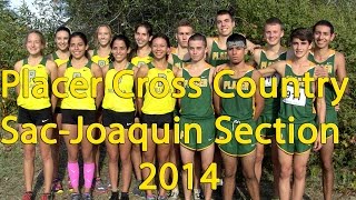 Placer Sac Joaquin Cross Country 2014