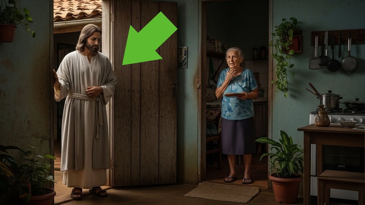 JESUS PEDIU UM PRATO DE COMIDA A UMA IDOSA HUMILDE — O QUE ACONTECEU DEPOIS É INESQUECÍVEL