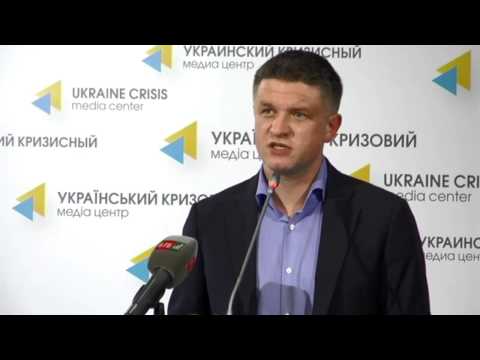 Dmytro Shymkiv. Ukraine Crisis Media Center, 26th of August 2014