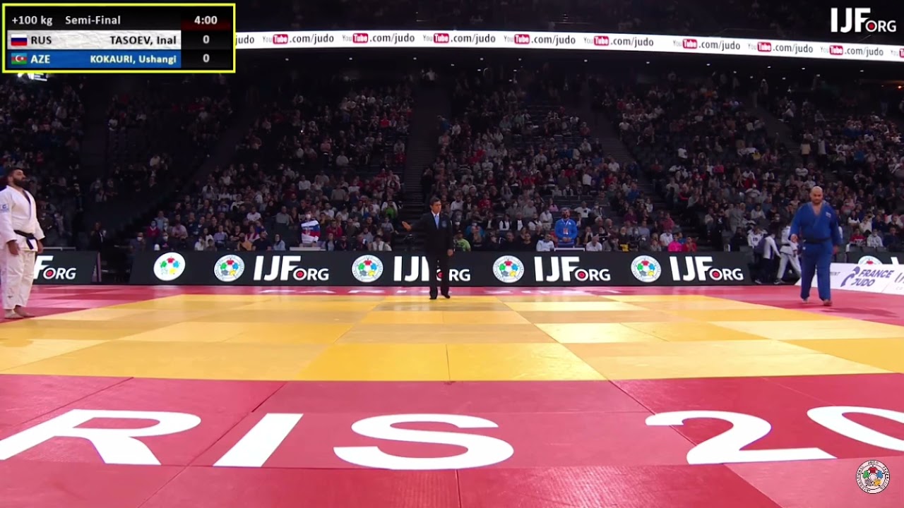 Дзюдо. Большой Шлем Париж 2021. 17 октября Инал Тасоев выиграл ...