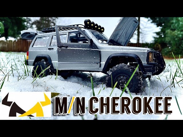 MN78 Crawler Jeep Cherokee So Scale! // Couple upgrades and it's