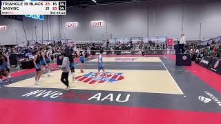 18 Open Quoterfinal: Triangle Boys 18 Black vs SASVBC B 18, 07/06/2026