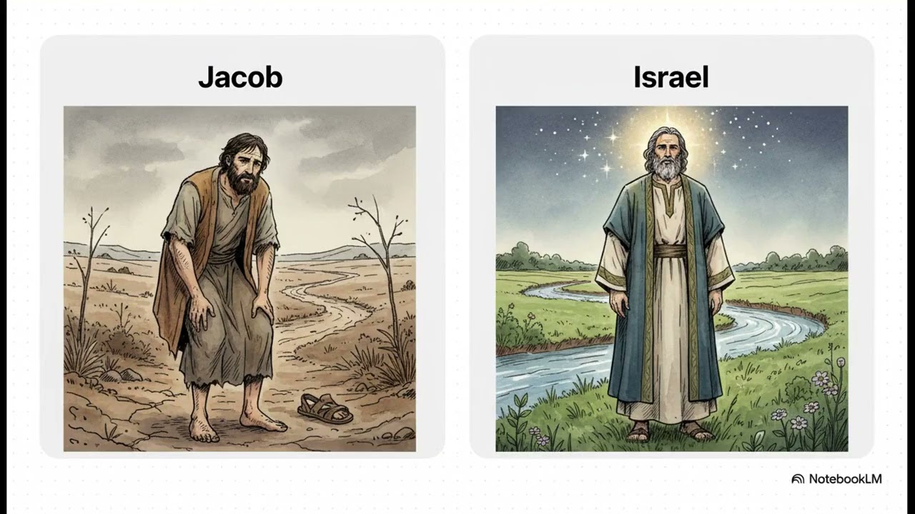 Genesis 35. Jacob's Return, Naming, and Family Deaths