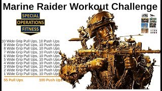 The marine raider workout challenge is named in honor of operators
special operations command. buy perfect fitness pull up bar:
https:/...