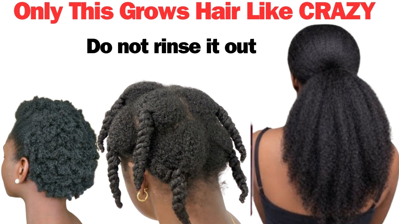 Что я использовала, чтобы мои натуральные волосы росли быстрее и гуще естественным путем