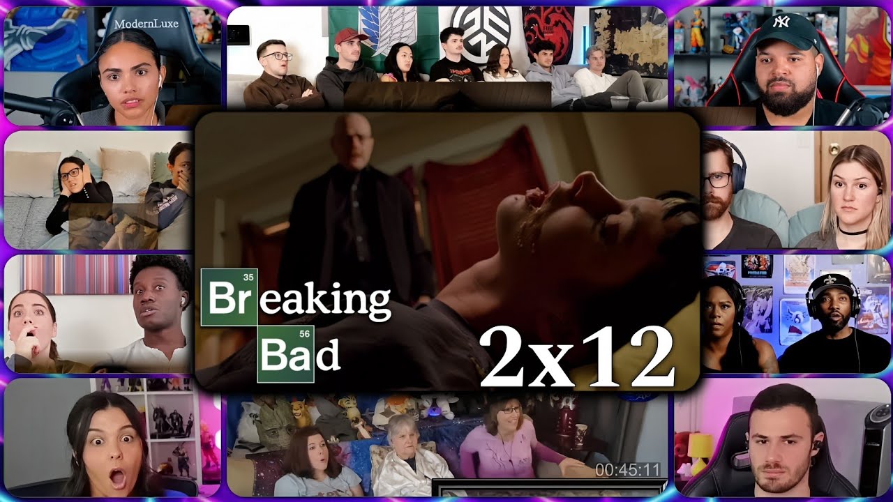 [Full Episode] No, Jane... 😭 | Breaking Bad Season 2 Episode 12 Reaction Mashup | "Phoenix"