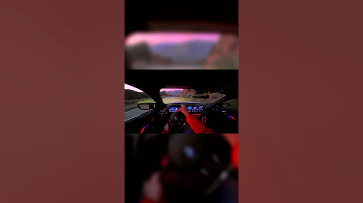 POV Canyon Drive at Sunset | BMW G87 M2