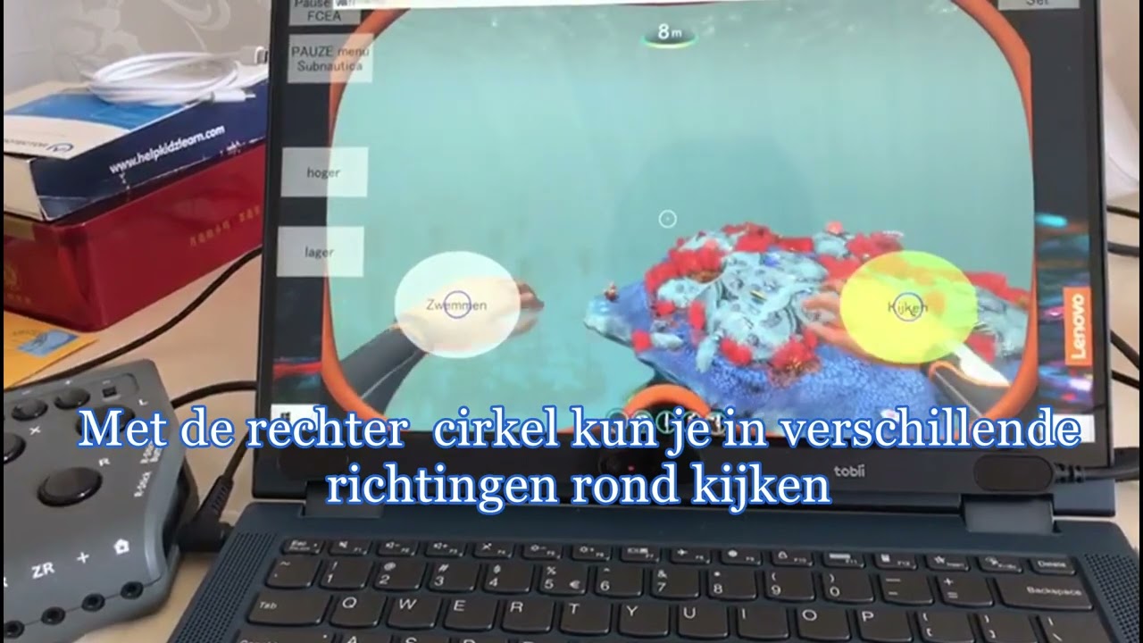 Gamen met oogbesturing - Hori Flex Controller for Nintendo Switch