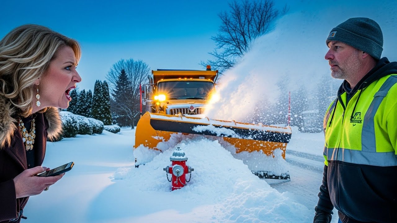 HOA Demanded I Clear Fire Hydrants For Free, So I Buried Them Deeper When I Plowed The Street