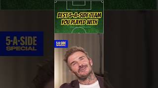 DAVID BECKHAM PICKED HIS ULTIMATE 5-A-SIDE TEAM ✨🔥#efootball #efootball2025 #shorts