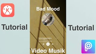 Cara mudah membuat video musik di instastory dengan menggunakan kinemaster dan picsart.
