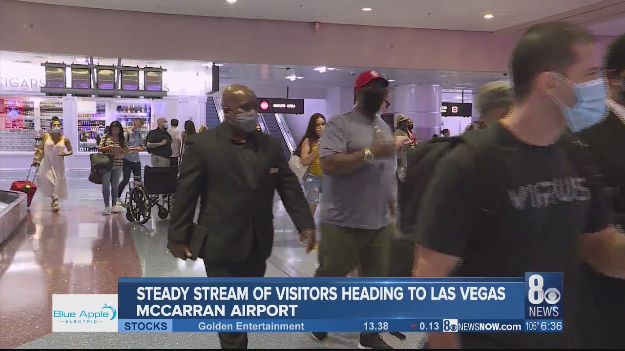 Flights picking up at McCarran as tourism comes back to Las Vegas