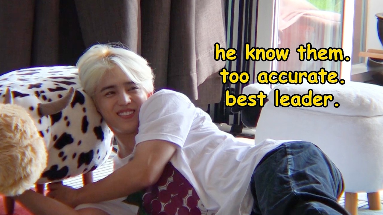 proof that scoups knows his members really well 😎 | funny moments