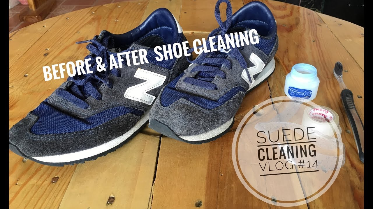 cleaning new balance shoes