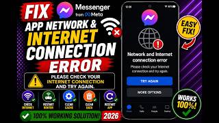 Fix Messenger App Network & Internet Connection Error on Android | Messenger Connection Problem Fix screenshot 5