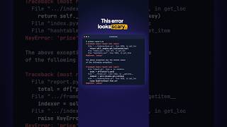 This Python error looks scary. Read it in 3 steps.
