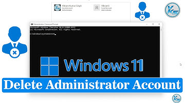 ✅ How To Delete Administrator Account in Windows 11