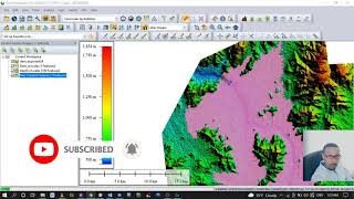 Reservoir volume determination using GIS and Global mapper (GERD Reservoir)