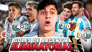 TODOS LOS GOLES DE ARGENTINA EN ELIMINATORIAS AL MUNDIAL 2026