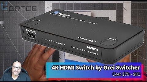 4K HDMI Matrix Switch by Orei Switcher