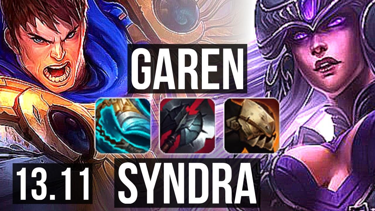 GAREN vs SYNDRA (MID) | 8/1/11, Godlike | KR Master | 13.11