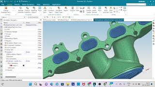 Part 1 Thermo- Mechanical Analysis under Fix known temp loading in Thermal solut in NX/ Simcenter 3D
