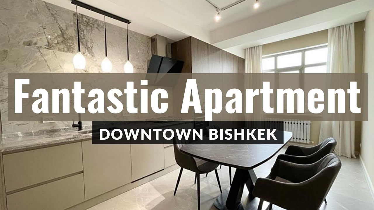 Luxury 1 bedroom apartment for rent in Downtown Bishkek YouTube