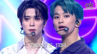 [CLEAN MR Removed] 210924 NCT 127 (엔시티 127) ‘Sticker’ MR제거 | Music Bank