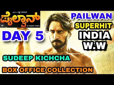 pailwan-movie-box-office-collection-day-5-|-india,w.w-|-superhit