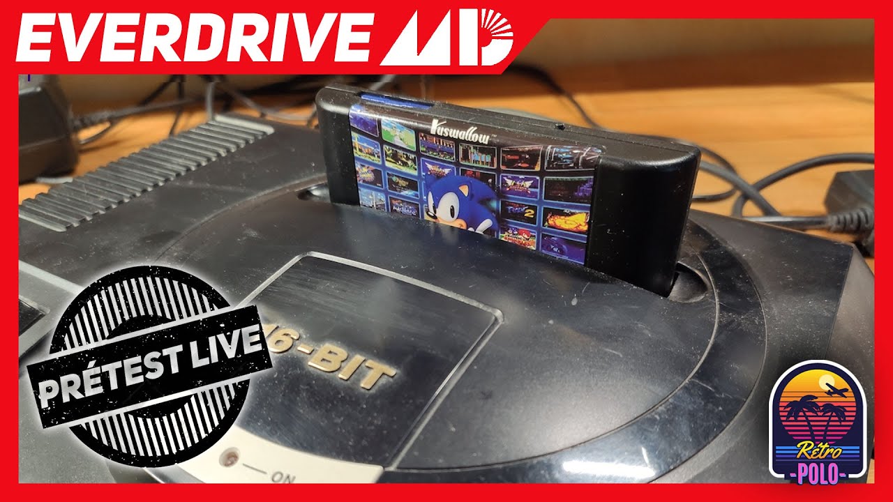 TEST : Everdrive Mega Drive Aliexpress [Replay live du 25/10/20] - YouTube