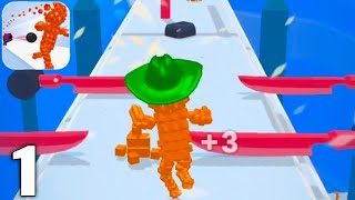 Pixel Rush - Epic Obstacle Course Game - Gameplay Walkthrough Part 1 Levels (Android & iOS) screenshot 4