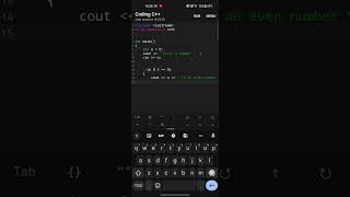 Check whether the number is even or odd by programming in c++ || c++ programming || Even ans odd