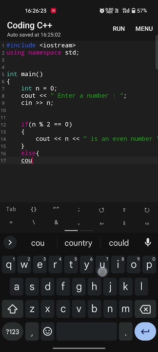 Check whether the number is even or odd by programming in c++ || c++ ...