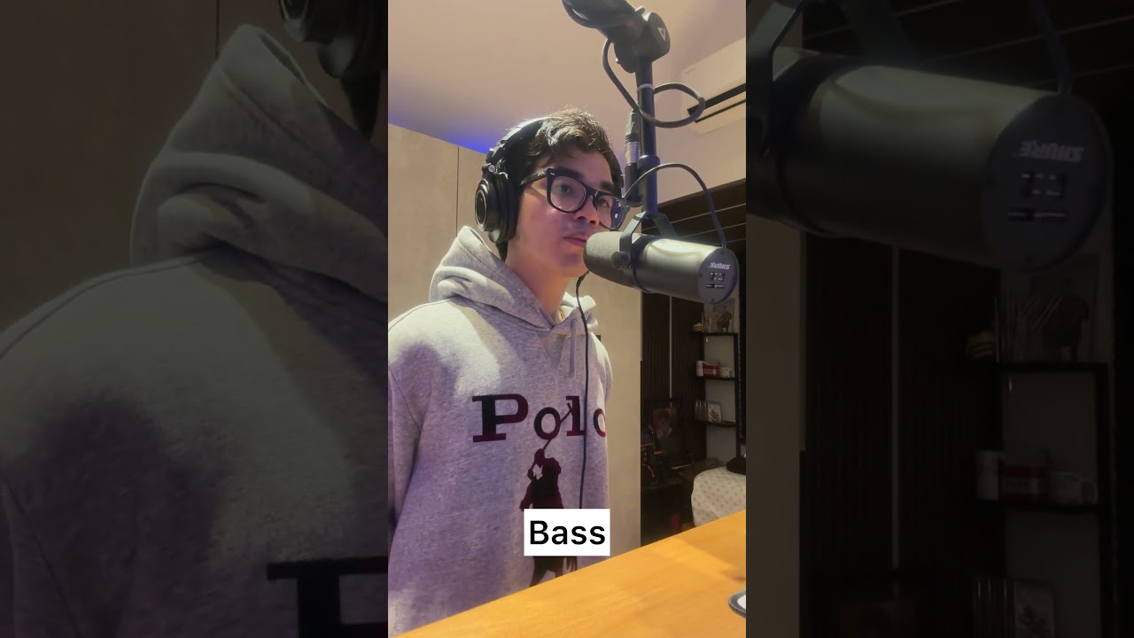 making harmonies for an upcoming song 