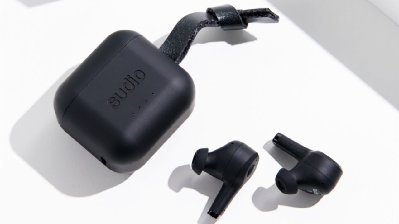 Matte Black True Wireless ANC Premium Headphones! Sudio Ett