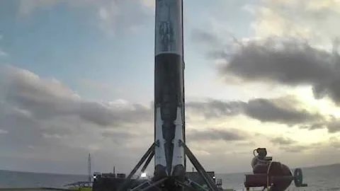 Touchdown! SpaceX’s 1st Reused Rocket Lands on Drone Ship | Video