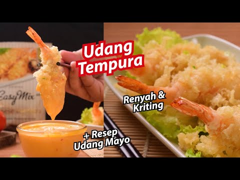 Resep Udang Tempura Crispy