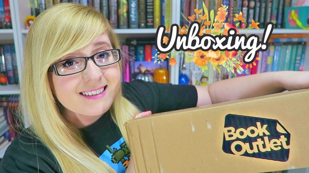 A SIGNED COPY!? Book Outlet Unboxing YouTube