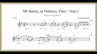 9Th Sunday In Ordinary Time - Yearc