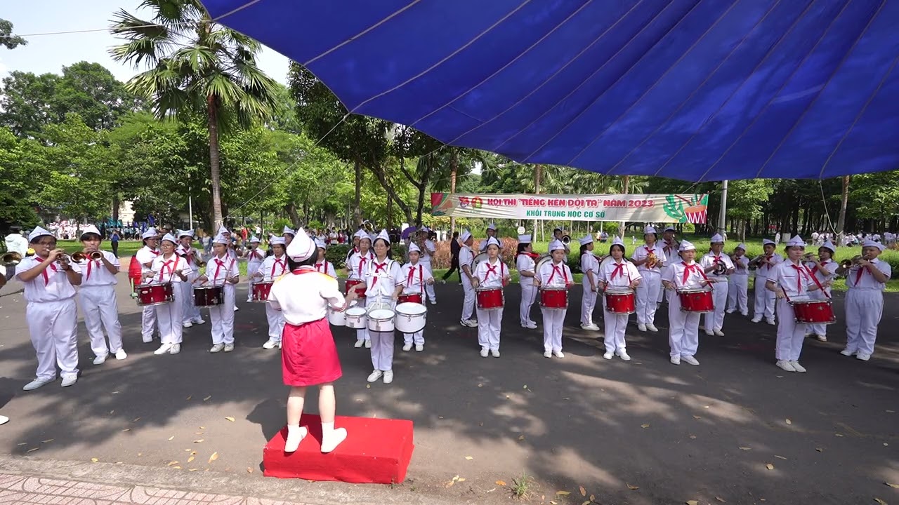 Trường THCS Trần Quốc Toản Quận Thủ Đức - Hội thi Tiếng kèn Đội ta cấp thành phố năm 2023