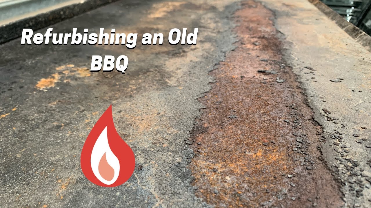 Restoring a Rusted BBQ Plate YouTube