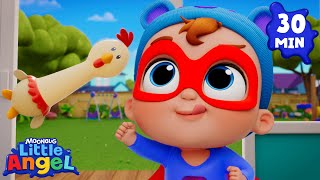 humpty dumpty superheroes little angel friends kid songs