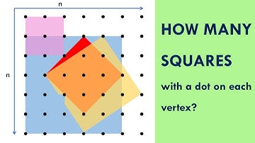 Total Number of Squares in a nxn grid | How many squares can be drawn | Answer to Weekly question 1