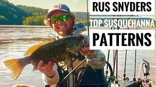 Rus Snyders Top Two Patterns for Susquehanna River Smallmouth