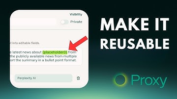 How to Create AI Agent Template in Proxy