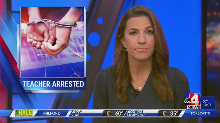 TEACHER ARRESTED