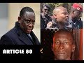 Article 80 du code pénal, Abdourahmane Sow CosM23 met en garde Macky Sall